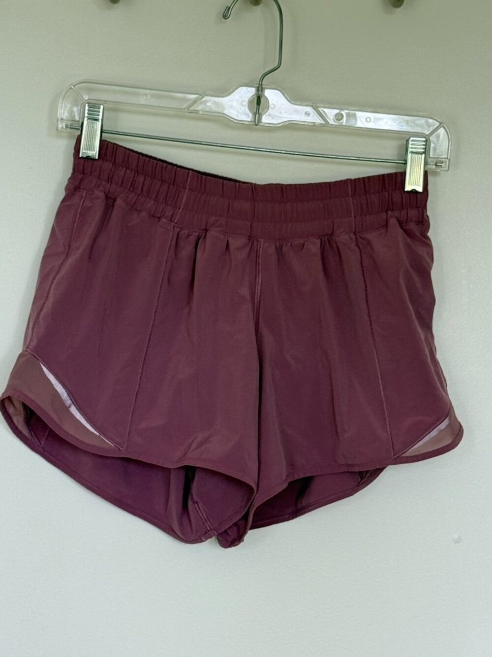 lululemon athletica Women's Athletic Shorts in Deep Burgundy